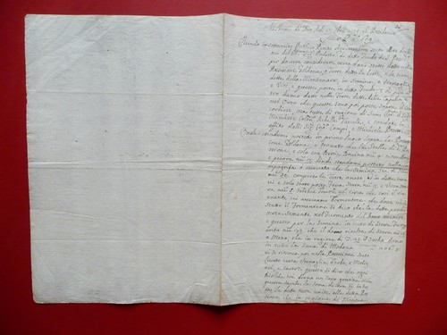 Manoscritto perizia - manoscritto,