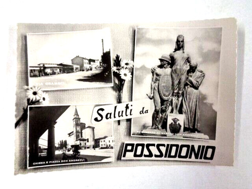 Saluti possidonio cartolina - saluti,