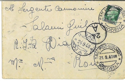 Lettera san possidonio - lettera, da